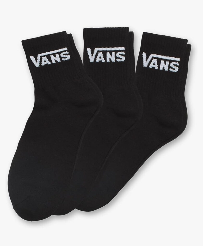 Black vans socks